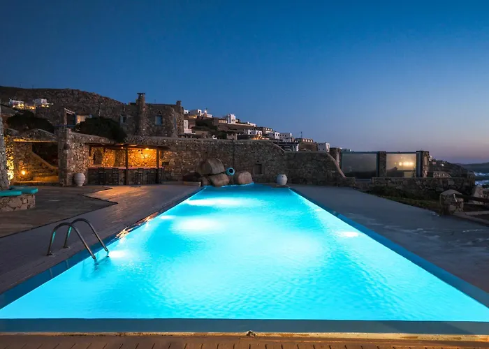 别墅 Casa De Blue Mykonos Town