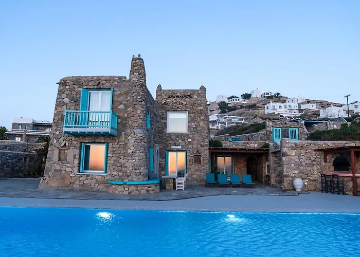 别墅 Casa De Blue Mykonos Town